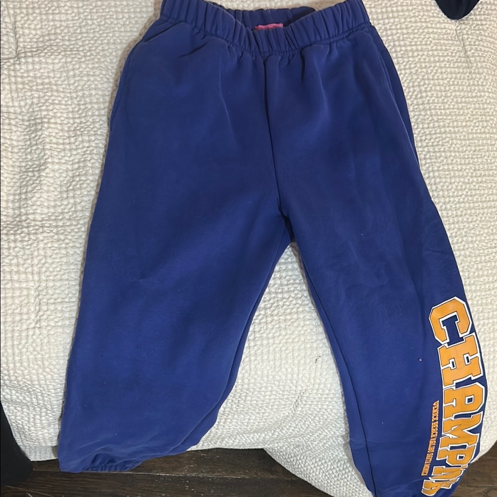 Edikted Blue Relaxed Fit Joggers
